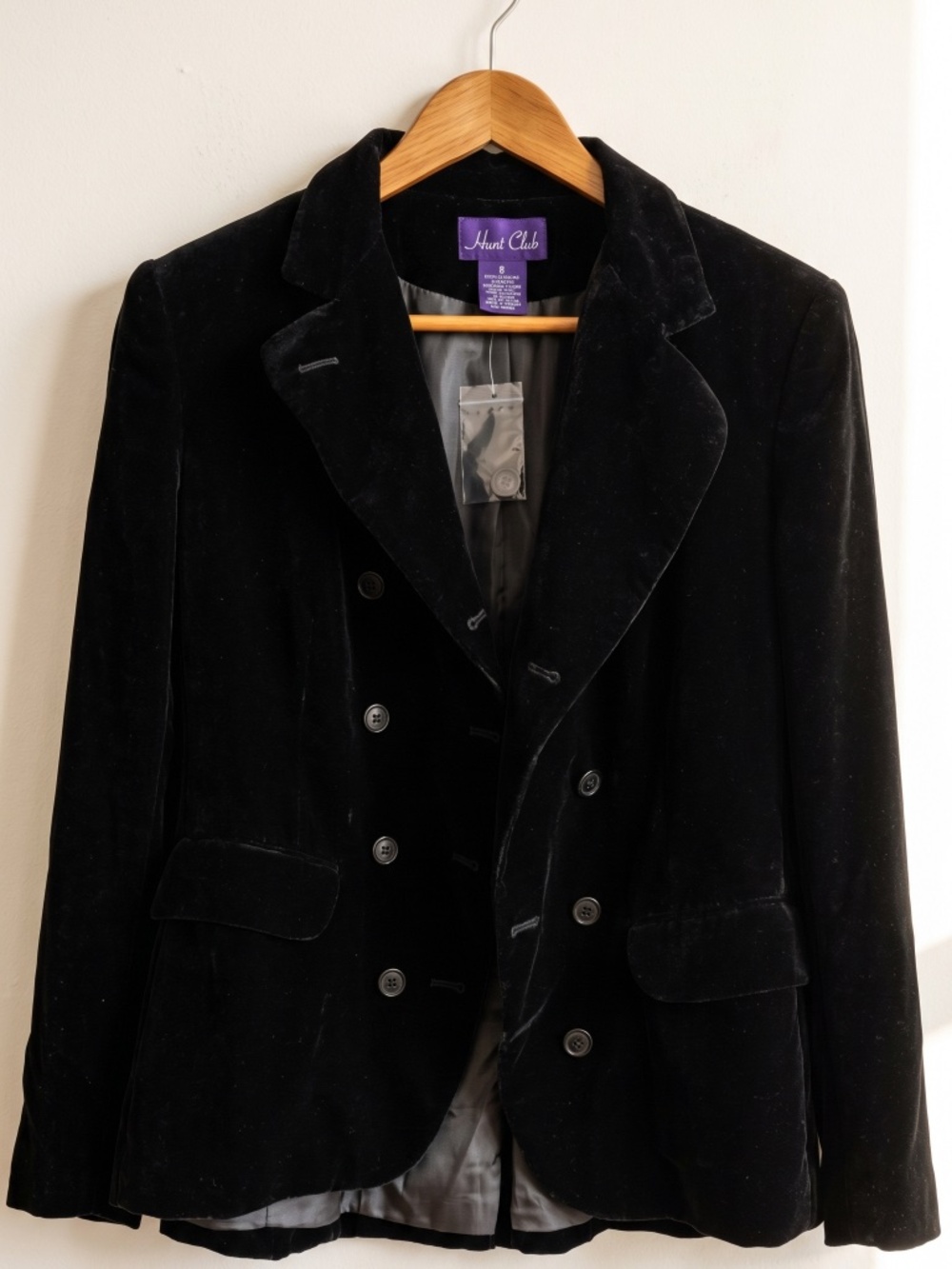Women's Hunt Club Velvet Overcoat